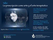 Taller: La prescripción como arte y el arte terapéutico