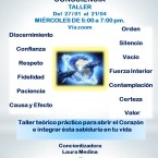 Taller «Los 13 Pilares de Consciencia»