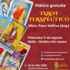 Plática gratuita TAROT TERAPÉUTICO