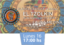 Plática gratuita «El Tzolkin»