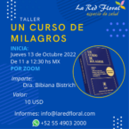 Un Curso de MILAGROS / Inscripciones continuas con presencia en TIEMPO REAL