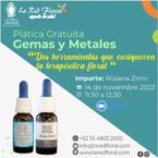 Plática GRATUITA «Gemas y Metales»